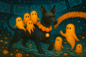 “Xoloitzcuintle: El vínculo sagrado entre la vida y la muerte”